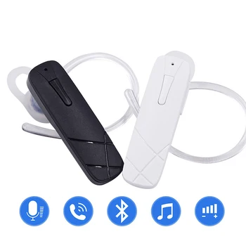 Mini Univerzális Sztereó Fülhallgató Bluetooth-kompatibilis Fejhallgató Mikrofon Handfree Fülbe Fülhorgot Headset Samsung Xiaomi 0