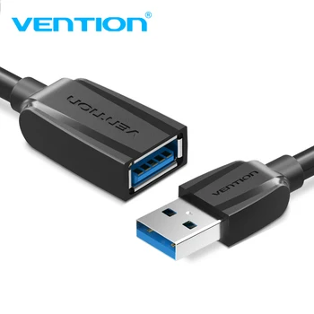 Vention USB3.0 Hosszabbító Kábel USB 3.0 Kábel Kamera PC PS4 Xbox Smart TV nagysebességű Töltő&Adatok USB 3.0 2.0 Hosszabbító Kábel 0