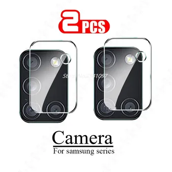 2db Kamera Lencséje Üveg Samsung Galaxy a51-es A71 Megjegyzés 20 S20 Ultra Plus S20+ A31 A21S M31 A02 A12 S21 képernyővédő fólia S20 Fe 0