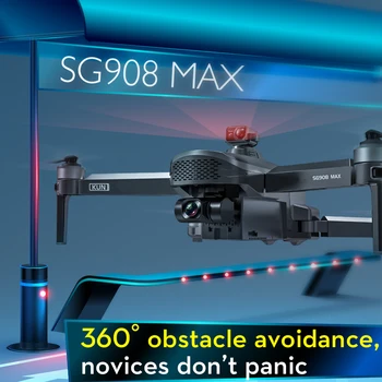 2022 Új SG908 Max Három-Tengely Gimbal Drón A 4K Professzionális HD Kamera Automatikus Akadály Elkerülése Brushless Motor RC Dron