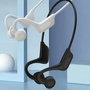 A Bluetooth-kompatibilis Sport Sztereó Fülhallgató Vezeték nélküli csontvezetéses Fejhallgató kihangosító Headset Mikrofonnal a Futó