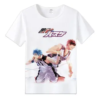 Anime Cosplay Kuroko No Basket Kuroko Tetsuya Kagami Tajga Pamut Alkalmi T-Shirt Póló T-Shirt Maximum футболка оверсайз