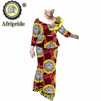 2020-afrikai 2 darab ruhák nők ankara maximum+print szoknyák dashiki ruhát, ruhát a nők hivatalos illik AFRIPRIDE S1926021