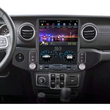 A Jeep Gladiátor 2018-2021 Android 9 Tesla Rádió Autó Multimédia Lejátszó Autó GPS Navigációs fejegység Auto Sztereó Magnó 0