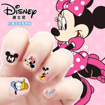 Disney Mickey Minnie köröm matricák rajzfilm vízjel köröm matricák eszközök köröm matricák gyermekek rajzfilm köröm matricák 5 DB 0