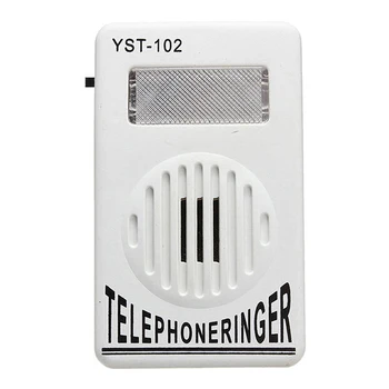 1 PC 95dB Extra Hangos Telefon csengése, Telefon Gyűrű Erősítő Cseng Segíteni Villogó Fény Csengő Hang Vezetékes Csengő Hang Csengőhangok