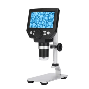 G1000 1-1000-Digitális Mikroszkóp 4.3 Inch Nagy Bázis, LCD Kijelző, 8 MEGAPIXELES Folyamatos Erősítés Nagyító