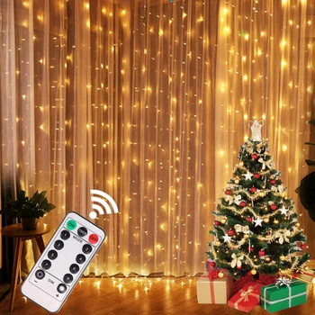 Karácsonyi Girland String Fény USB Lány Szíve Karácsonyi Mese Szoba Dekor Lámpa LED Otthoni Nyaralás Dekoratív Új Évet Lámpa