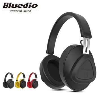 Bluedio TM fejhallgató vezeték nélküli monitor stúdió fül-Bluetooth-kompatibilis fülhallgató mikrofon támogatja a hangvezérlés telefon