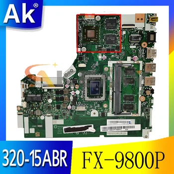 Akemy NMB341 NM-B341 Alkalmas Lenovo 320-15ABR Notebook Alaplap 5B20P11122 FX CPU-9800P GPU R5 530M 2G 100% - os Vizsgálat 0