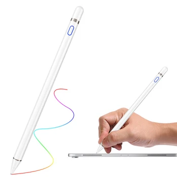 Az Apple Ceruza 1 2 iPad Tollal Érintse meg A Tablet Mobil IOS Android Stylus Toll Telefon iPad Pro Samsung Huawei Xiaomi Pad Ceruza 0