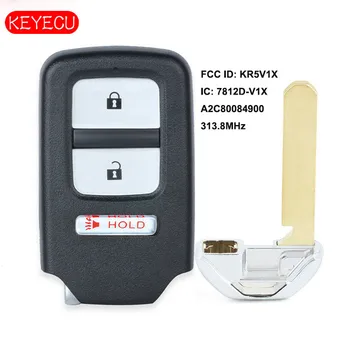 Keyecu 313.8 MHz D47 Okos Távirányító Autó távirányító a Hondan HR-V 2016 Illik 2015 2016 2017 FCCID: KR5V1X - A2C80084900