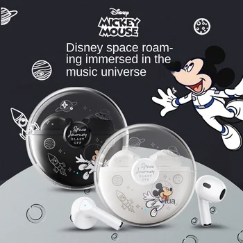 Disney tér korlátozott a Bluetooth fejhallgató félig in-ear sport zene mini aranyos új tér