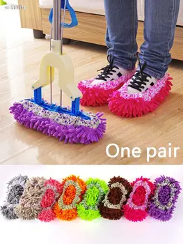 vanzlife, amit majd mossuk át a lusta mop papucs sor háztartási chenille kefével söpörni felmosó ruhával láb, amit mosd 0