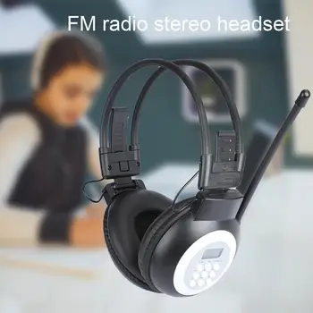 Fejhallgató HRD-308S Bluetooth Fejhallgató Vezeték nélküli FM-Rádió Hordozható 50-108MHz Összecsukható Sztereó Headset Diák