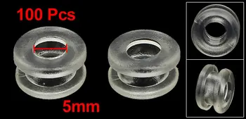 Lapos Gumi Gyűrű Tömítő Gyűrűt Vezetékek Tömítés Világos Sárga 5mm Belső Átm 100-as