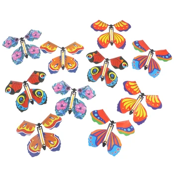 Karácsonyi Ajándék 10 X Mágikus Pillangó Repülő Pillangó A Kártya Játék Üres Kézzel