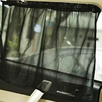 2db Autó Belső UV Védelem napernyők Oldalon, Ablak, Függöny + tapadókorongok forró