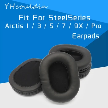 Fülpárna A SteelSeries Arctis Pro / 1 / 3 / 5 / 7 / 9x Gaming Fejhallgató Accessaries Csere fülpárna Anyag