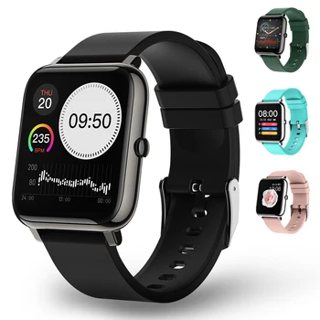 Intelligens Karóra Női Sport, Fitnesz Pulzusszám, Vérnyomás Monitor Többfunkciós Női Óra Vízálló Érintőképernyő Smartwatch