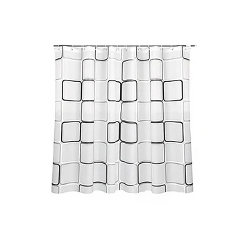 Modern Zuhanyfüggöny Horog Penész Bizonyíték CurtainsTranslucent Otthon Használt Vízálló Penész Függöny Fürdőszoba Zuhany