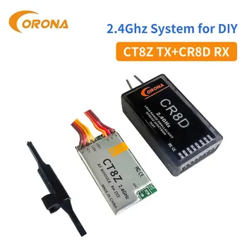 Corona 2.4 Ghz-es DIY Modul CT8Z (DSSS) a Vevő CR8D vagy CR4D Átalakítani Transmiter FM PPM adó frissítés 2,4 Ghz-es Rendszer
