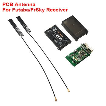 13CM 2,4 GHz-es vevő PCB antenna körsugárzó nagy Nyereség 4dBi a Flysky Futaba FrSky D4R-II. X8R Vevő RC Repülő rész 0