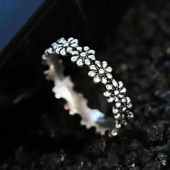 Évjárat Aranyos Daisy Gyűrűk A Nők Romantikus Bohém Esztétikai Virág Ujj Gyűrű Jó Hangulat, A Lányok Százszorszépek Ékszerek