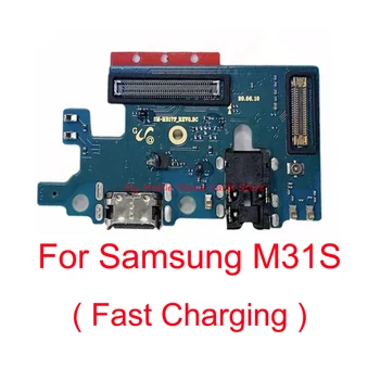 Magas Minőségű hálózati Díj USB Töltő Port Dokkoló Testület Flex Kábel Samsung Galaxy M31S M317F M317 USB Töltés Testület Flex Kábel