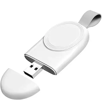 Vigyázz Vezeték nélküli Töltő USB Hordozható Mágneses iWatch Töltő Könnyű Súly USB Töltő Vezeték nélküli Töltő Kompatibilis