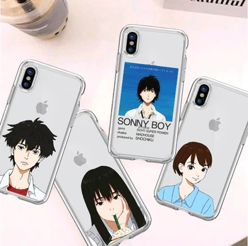 új Sonny boy telefon tok iPhone 11 12 Pro XS MAX XR X 7 8 6Plus SE 2021 Candy Puha Szilikon hátlapot Táska 0
