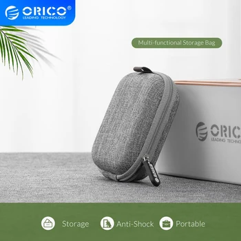 ORICO Utazási Digitális Kiegészítők Kábel Szervező Fülhallgató Tároló Táska Kulcs Érme USB Töltő Tároló Zsák Mini Tok