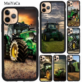 Mezőgazdasági Jármű Traktor Telefon tok iPhone 11 Pro Max 12 13 Pro Max mini XS X XR SE 2020 6 7 8 Plusz Fundas