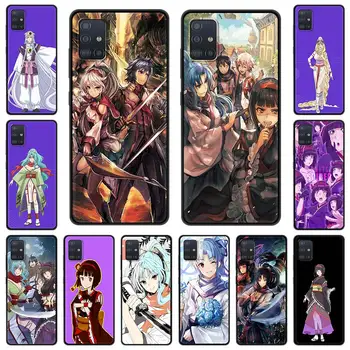 Tsukimichi Holdfényes Fantasy Anime Telefon tok Samsung Galaxy a51-es A71 A21S A12 A11 A31 A52 A41 A32 5G A72 A01 Puha Borító Fekete 0