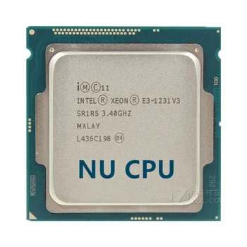 Az Intel Xeon E3-1231 v3 E3 1231 V3 E3 1231V3 3.4 GHz-es Quad-Core CPU Processzor 8M 80W LGA 1150