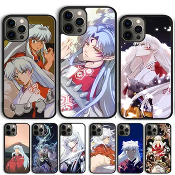Japán manga Inuyasha Sesshoumaru Telefon burkolata iPhone 13 12 Pro Max mini 11 Pro Max XS X XR 5 6 7 8 Plusz SE 2020