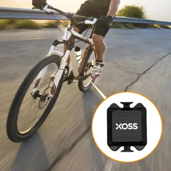XOSS Bicikli Sebesség Érzékelő Lovaglás Dual-mode Lépésszámláló Ant+ Bluetooth-kompatibilis 4.0 Stopper Sebességmérő Kerékpáros Felszerelés