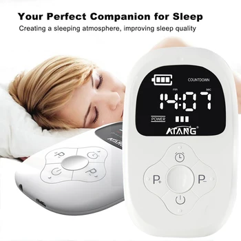 Aludni Támogatás Álmatlanság 2021 ATANG Legújabb Alszom Jól Szorongás, Depresszió CES Egészségügyi Kezelés Álmatlan Migrén Eszköz 0