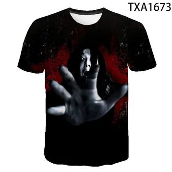 2020 Szellem Ii T-shirt A Japán Lány Horror Film Gyűrű Lény Fantom Haragot Divat Férfi Női Póló Gótikus 3D Max Tee
