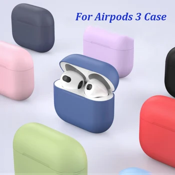 Szilikon Tok Airpods 3 Esetben Vezeték Nélküli Bluetooth Apple Airpods 3 Burkolata Fülhallgató Esetben A Levegő Hüvely 3 0