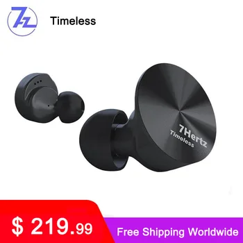 Helyszínen áru 7HZ Időtlen Lapos Fülhallgató A Fülében Vezetékes Fülhallgató Mélynyomó MMCX Fém, Nagy Felbontású HiFi Zene Headphoens 7HZ