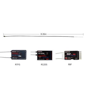 Radiolink R12DS R7FG R8F 2,4 ghz-es Vevő Antenna Csere Frissítés 22CM IPEX Csatlakozó