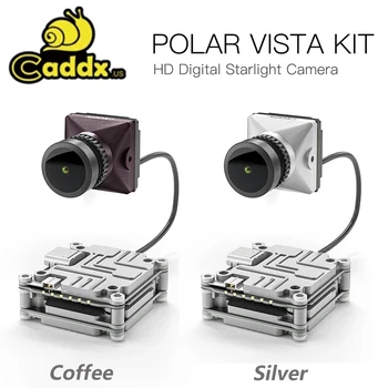Raktáron Caddx Polar Air Vista Kit Csillagfény Digitális HD Racing Rendszer CaddxFPV Támogatás DJI HV FPV Kamera Védőszemüveg V2 0