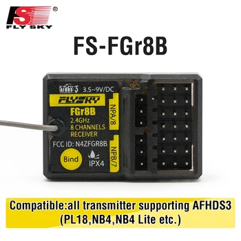 FlySky FGR8B 2.4 G 8 CSATORNA Vevő PWM/ PPM/ i-bus Kimenet AFHDS3 Adók RF Modulok PL18/ NB4 /NB4 Lite/ FRM302, hogy az RC Autó