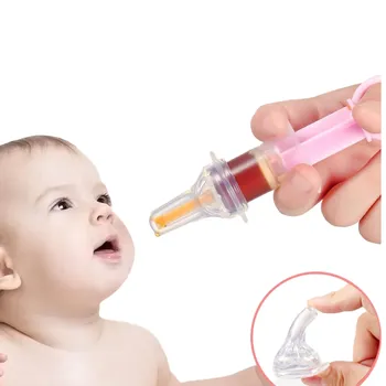 Baba cumit típusú gyógyszer adagoló baba anti-fojtsd meg a szilikon gyógyszer adagoló fecskendő típusú gyógyszer adagoló mérőpohár