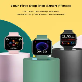 Intelligens Karkötő Férfi Nő Fitness Tracker Vérnyomás Pulzusmérő Lépésszámláló Divat Órák Sport IPhone Android-