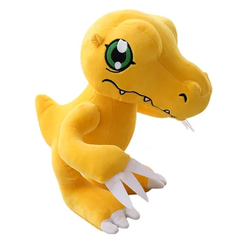 Anime Digimon Agumon Dinoszaurusz-Plüss Baba, Plüss Állatok, Gyerekek Játékokat 12