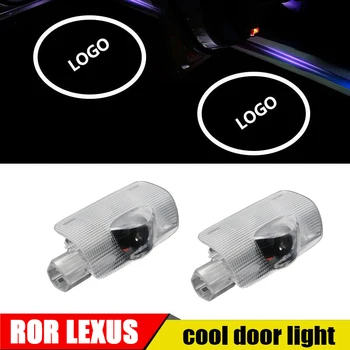 2db Kocsi Ajtaját Üdv Fény Márka Logó LEXUS LS ES LX GX GS 2007-2018 Automatikus LED-Lézer Projektor Szellem Árnyéka Lámpa Autó Stílus