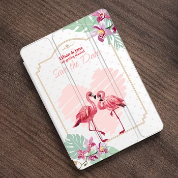 Flamingók Esetben a Légi 4 iPad Pro 2021 Esetben Aranyos Levegő 1 tolltartó 8. 7. 11 Pro 2018 Mini 5 / 6 Borító Szilikon 10.5