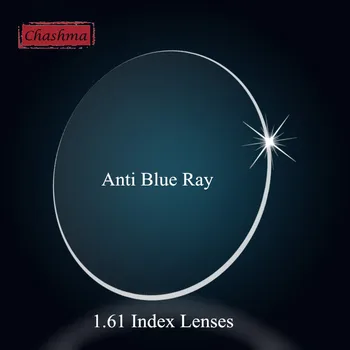 Chashma 1.61 Index Világos Színű Lencsével Kapható Anti Blue Ray Lencsék Számítógép Működik Blue Ray Vágott Anti Tükrös Lencsék